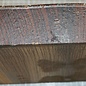 Zebrano, ca. 210 x 210 x 48 mm, 1,9 kg