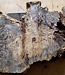 Buckeye burl slab, approx. 650 x 560 x 52mm, 5,3kg