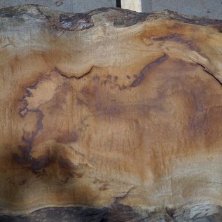 Sapeli Mahagoni geflammt, ca. 3000 x 600 (800) x 40mm, 47 kg