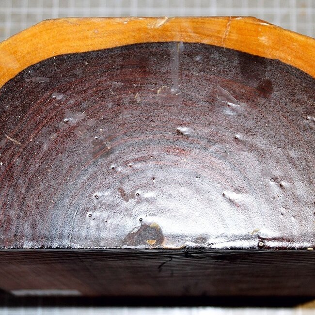 Königsholz, Veilchenholz, ca. 180 x 175 x 95mm, 3,1kg