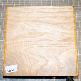 Ash fiddleback, approx. 240 x 240 x 65mm, 2,4kg,