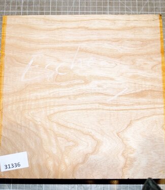 Ash fiddleback, approx. 240 x 240 x 65mm, 2,4kg,