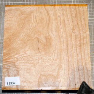 Ash fiddleback, approx. 230 x 230 x 64mm, 2,6kg,