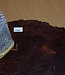 Camphor burl table, slab approx. 650 x 520 x 70 mm, height 60 cm, 11407