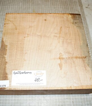 Spitzahorn, ca. 310 x 310 x 80mm, 4,4kg