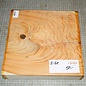 Yew, approx.  280 x 280 x 50mm, 2,94kg