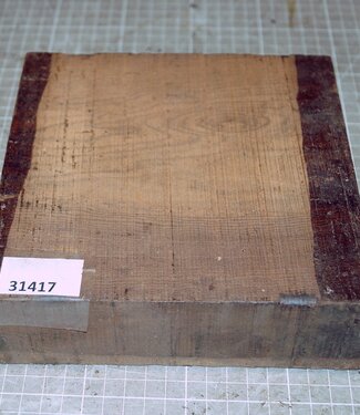 Bocote, ca. 177 x 180 x 56mm, 1,92kg