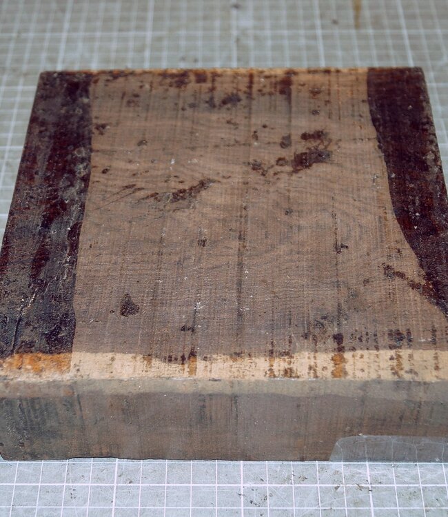 Bocote, approx. 177 x 180 x 56mm, 1,92kg