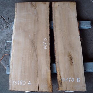 Oak table top, approx. 1450 x 900 (u.a.) x 52mm, 13180