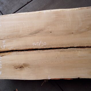 Oak table top, approx. 1450 x 900 (u.a.) x 52mm, 13180