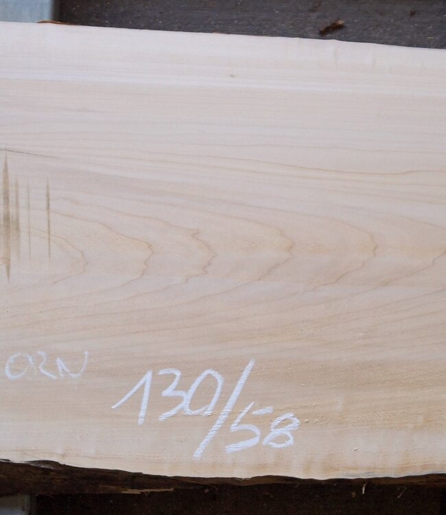 Maple couch-/washing table top, approx.  1300 x 580 x 45mm, 13188