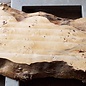Poplar burl, Mappa slab, approx. 2400 x 660/400/340 x 70mm, 13190