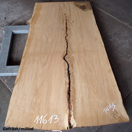 Oak Table top, aprox. 1950 x 1040 x 55 mm, 11613