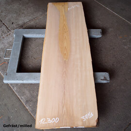 Beech table top. approx. 1850 x 600 x 42 mm, 12300