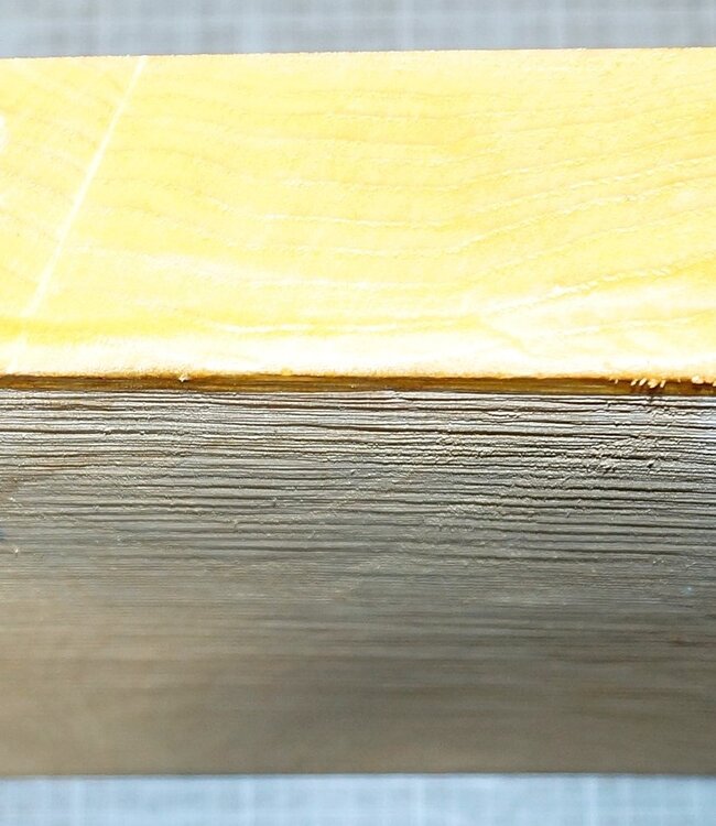 Esche, Maser, ca. 345 x 345 x 50 mm, 4 kg