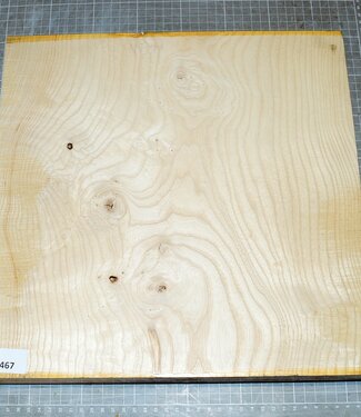 Esche, Maser, ca. 345 x 345 x 50 mm, 4 kg