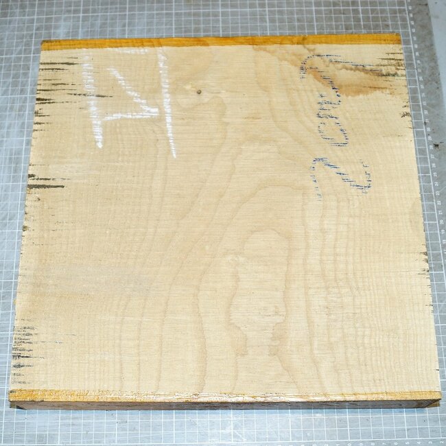 Ash, burl, approx. 345 x 345 x 50 mm, 4 kg