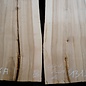 Oliv ash table top pair, approx. 3000 x 590/590 x 52 mm, 13196