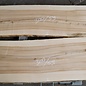 Oliv ash table top pair, approx. 3000 x 590/590 x 52 mm, 13196