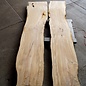 Olive table top pair, approx. 2 x 2750 x 500 x 50 mm, 12815ab