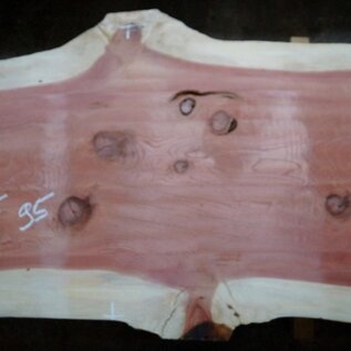 Redwood Tischplatte, ca. 2950 x 680(950) x 110 mm, 12911