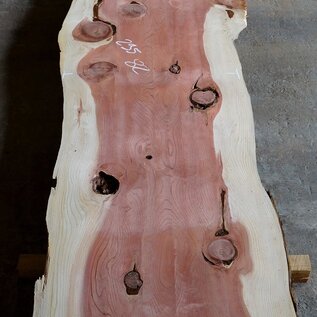 Redwood Tischplatte, ca. 2950 x 700(820) x 70 mm, 12912