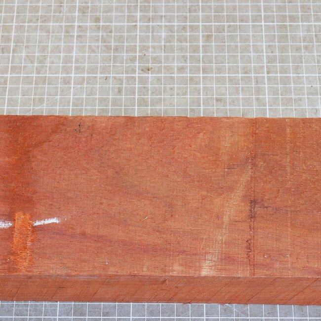 Padouk afrikanisch ca. 295 x 115 x 52 mm, 1,4 kg