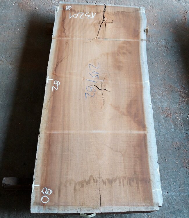 Sapeli Mahagoni Tischplatte, ca. 2150 x 820 x 52mm, 13201