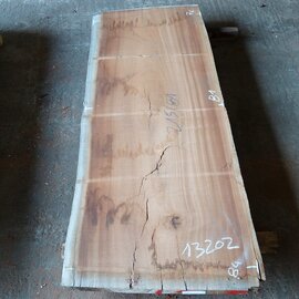 Sapeli Mahogany table top, approx. 2000 x 810 x 52mm, 13202