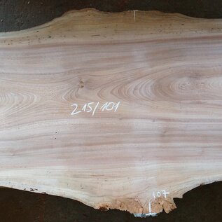 Sapeli Mahogany table top, approx. 2150 x 1010 x 48mm, 13207