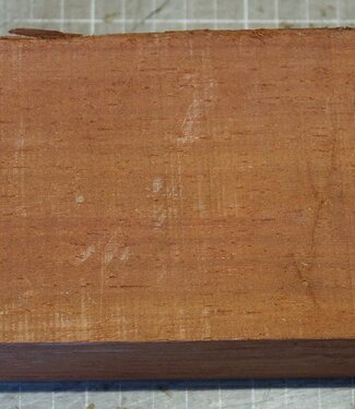 Padouk, approx. 200 x 90 x 55mm, 0,8kg