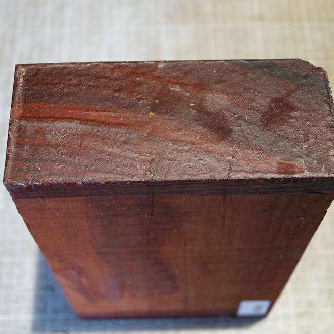 Padouk, approx. 255 x 155 x 65mm, 2,04kg