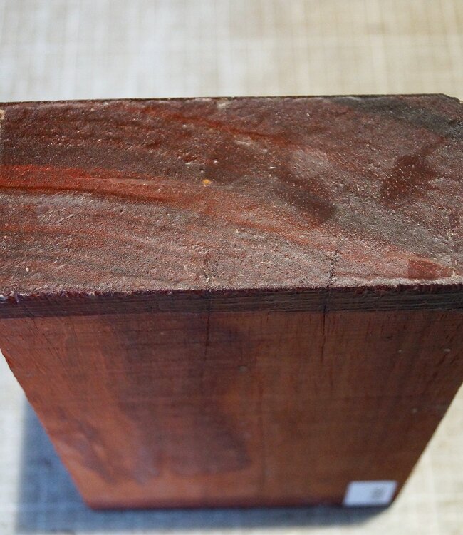 Padouk, ca. 255 x 155 x 65mm, 2,04kg