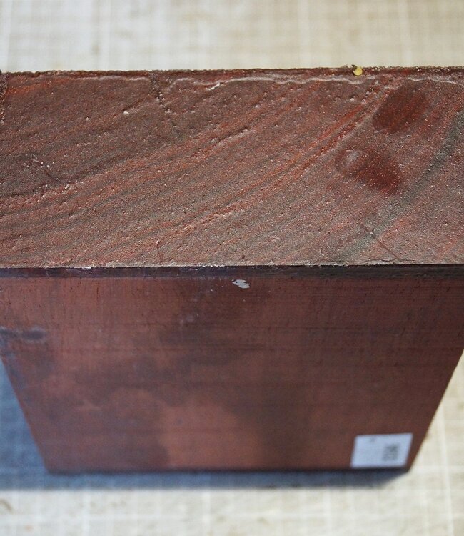 Padouk, ca. 195 x 150 x 65mm, 1,52kg