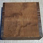 European Walnut, approx. 190 x 190 x 63mm, 1,6kg, Ripple