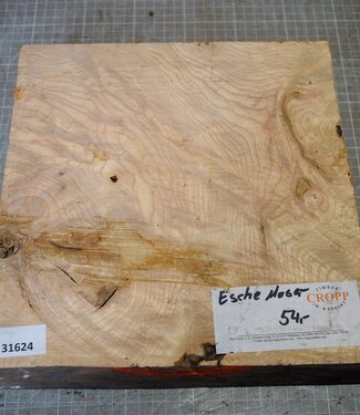 Esche, Maser, ca. 285 x 270 x 53mm, 3,1kg