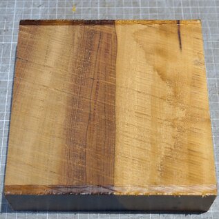 African Birch, approx. 190 x 190 x 52mm, 1,8kg