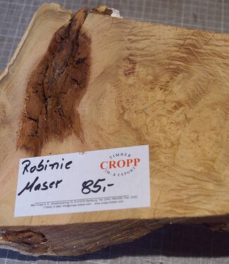 Robinia, European Locust Burl approx. 320 x 220mm, 4,06kg