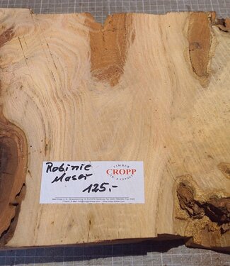 Robinie Maser, ca. 700 x 300 x 50mm, 5,74kg