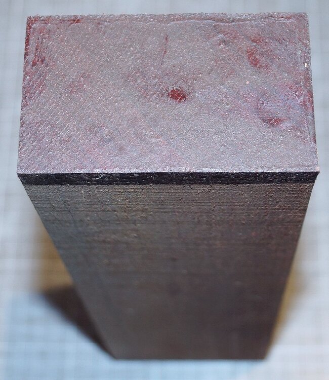 Padouk, ca. 300 x 85 x 52mm, 1,1kg