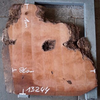 Plane, steamed, approx. 1000 x 680 x 40 mm, 13244