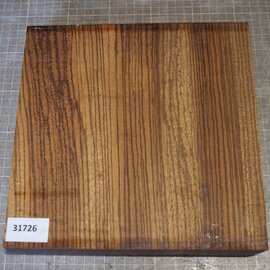 Zebrawood, approx. 234 x 230 x 53mm, 2,38kg