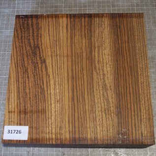 Zebrawood, approx. 234 x 230 x 53mm, 2,38kg