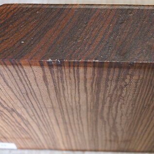 Zebrawood, approx. 234 x 230 x 53mm, 2,38kg