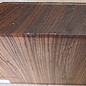 Zebrawood, approx. 234 x 230 x 53mm, 2,38kg