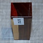Pockholz knife handle, approx. 150 x 40 x 30mm, 0,3kg