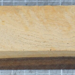 Pockholz knife handle, approx.  150 x 40 x 30mm, 0,3kg