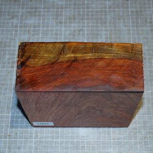 Bubinga, approx. 180 x 180 x 78mm, 2,5kg