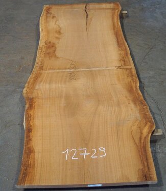 Sapeli Mahagoni, Tischplatte, ca. 2650 x 1080(1140) x 55 mm, 12729