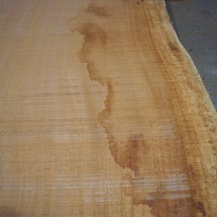 Sapeli Mahogany, table top, approx. 2650 x 1080(1140) x 55 mm, 12729